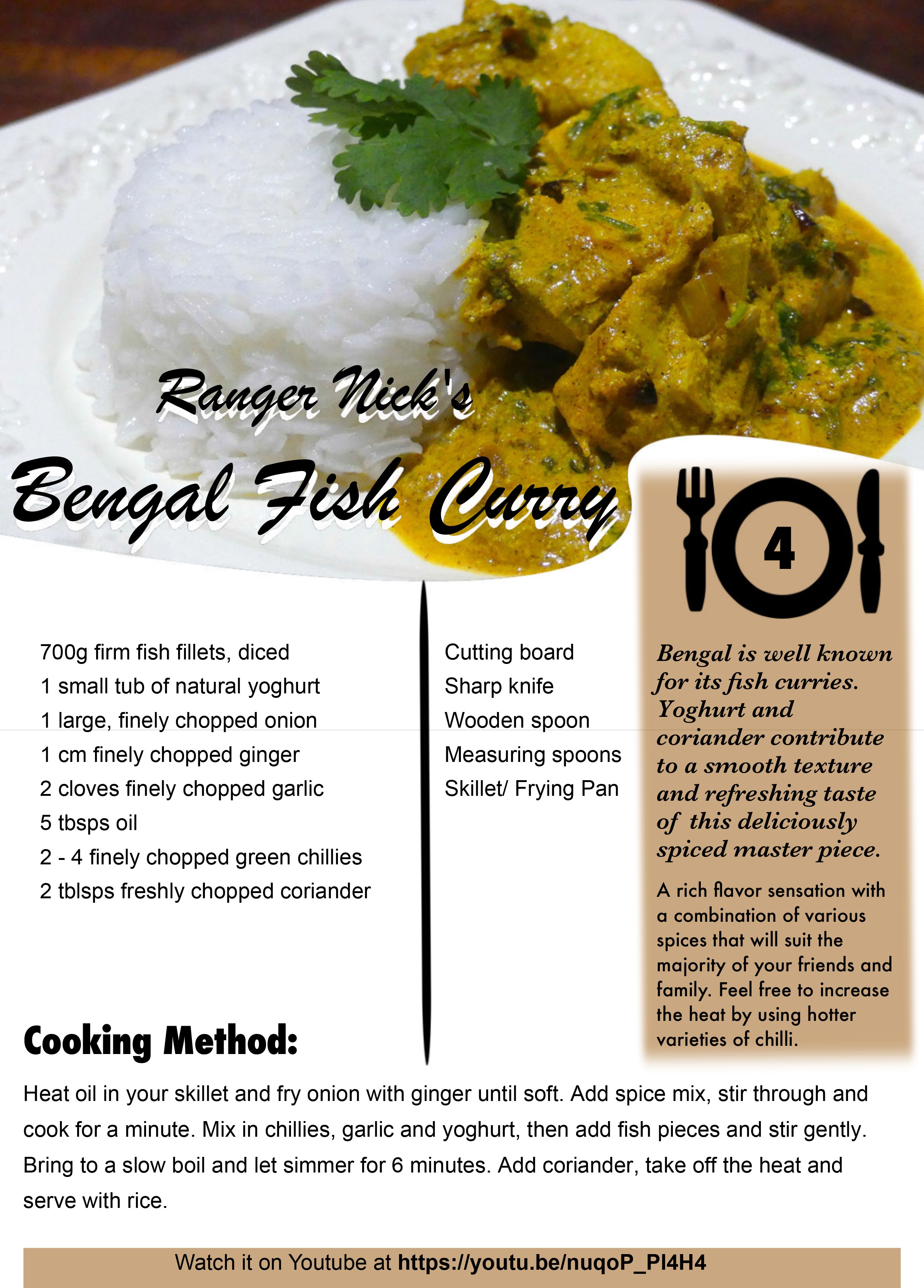 Bengal Fish Curry Recipe