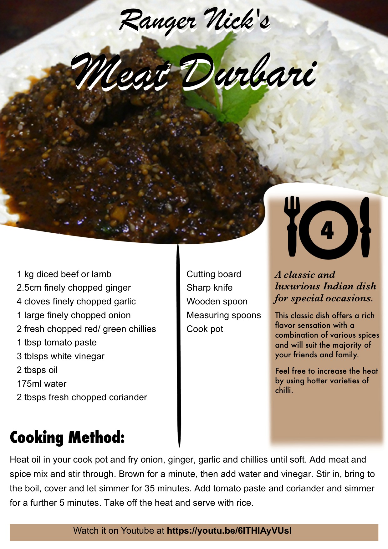Meat Durbari Recipe