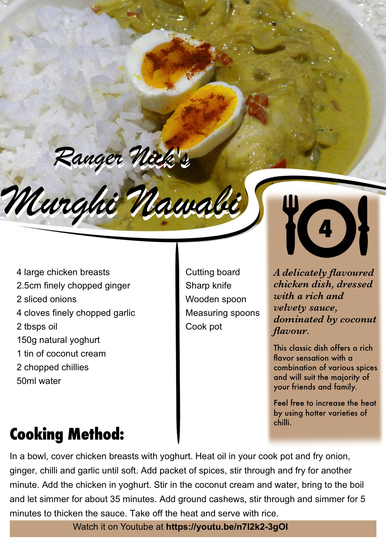 Murghi Nawabi Recipe